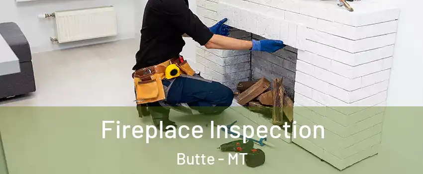  Fireplace Inspection Butte - MT