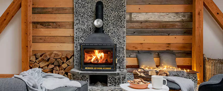 Thelin Hearth Products Direct Vent Gas Stove Fireplace Inspection in Butte, Montana